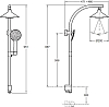 Душевая система без смесителя Jacob Delafon Moxie E8079-CP