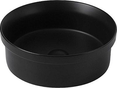 Раковина накладная Abber Bequem AC2103MB, черный матовый