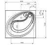 Раковина Grossman Alvaro 1605501 белый