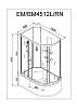 Душевая кабина Deto Em EM4512LNLED