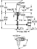 Смеситель для раковины Grohe Eurostyle new 23374LS3 белая луна