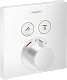 Термостат для душа Hansgrohe ShowerSelect 15763700, белый матовый