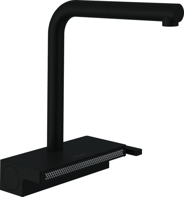 Смеситель для кухни Hansgrohe Aquno Select M81 73836670, матовый чёрный