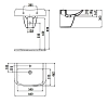 Раковина Creavit Bull BL065-00CB00E-0000 белый