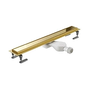 Дренажный канал Excellent Stilio Gold INEX.1515.800.R.GL 80 см, вставка золото