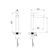 Смеситель для раковины Iddis Aiger AIGBC01i01 хром матовый