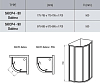Душевой уголок Ravak Supernova SKCP4 Sabina 31144VU00Z1 80х80 см, transparent, сатин