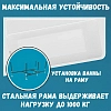 Акриловая ванна 1MarKa Direct 170х100 01дир1710пкс2+ белый