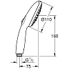 Ручной душ Grohe Tempesta 28419003 хром