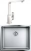 Комплект Кухонная мойка Grohe K700U 31574SD0 + Смеситель Grohe Eurocube 31255000 для кухонной мойки