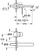 Смеситель для раковины Grohe Eurosmart Cosmopolitan 19381000