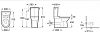 Напольный унитаз Roca Civic 342927000 с бачком 341927000 подвод сбоку бачка