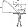 Смеситель KAISER Safira 15033 для кухонной мойки
