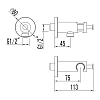 Шланговое подключение Lemark LM3785BL черный