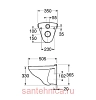 Комплект 3 в 1: Инсталляция Viega 673192 + подвесной унитаз Gustavsberg Saval 7G65 1001 + крышка 8780 G101