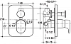 Смеситель для душа Ideal Standard Moments A3916AA, хром