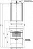 Тумба с раковиной Aquanet Алькона 60 00213076 белый