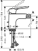 Смеситель для биде Hansgrohe Logis E 71232000, хром