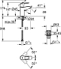Смеситель для раковины Grohe BauLoop 23878001, хром