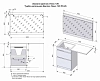 Тумба под раковину Style Line El Fante СС-00002338/ СС-00000367 белый