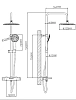 Душевая система Esko STT5054 хром