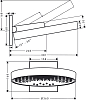Верхний душ Hansgrohe Rainfinity 360 3jet 26234700, белый матовый
