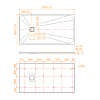 Душевой поддон RGW 553502815-01