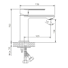 Смеситель для раковины Haiba HB10590-7 черный