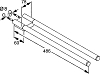 Полотенцедержатель Kludi A-XES 4897705