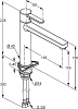 Смеситель Kludi Zenta 389739675 для кухонной мойки