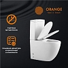 Напольный унитаз Orange, крышка микролифт, белый, C05-000W