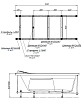Каркас сварной для ванны Aquanet Lotos 170х75 00312650