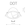 Встраиваемый светильник Nowodvorski Dot 9378