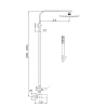 Душевая система Rav-Slezak Loira LR580.5/6 хром