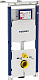 Комплект инсталляции Geberit Duofix Sigma 12 Plattenbau 111.362.00.5 с подвесным унитазом Jaquar Aria ARS-WHT-39951 с крышкой-сиденьем микролифт