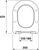 Крышка-сиденье для унитаза Owl 1975 Vatter OWLC19-006 с микролифтом, белое