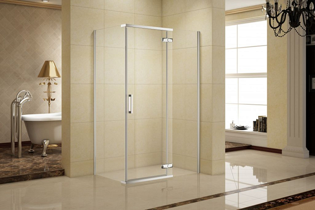 Душевой уголок Aquanet Logic AE32-S-120x80U-CT профиль хром, стекло прозрачное