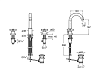 Смеситель для раковины Roca Loft 5A4443C00