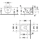 Инсталляция Grohe Rapid SL c безободковым унитазом Duravit Starсk 3 45270900A1, крышка микролифт, клавиша хром, комплект