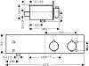 Термостат для душа Hansgrohe ShowerTablet 350 13102400, хром